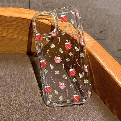 Winter Christmas  Clear Case  Shockproof Cover