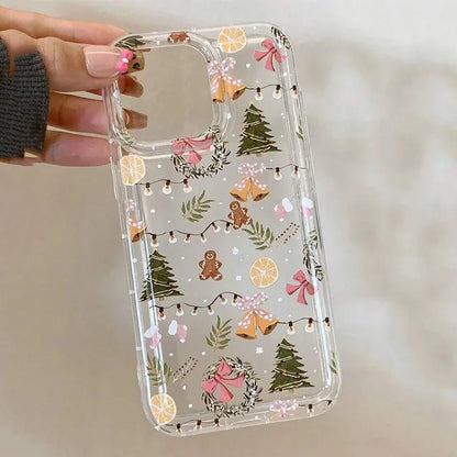 Winter Christmas  Clear Case  Shockproof Cover