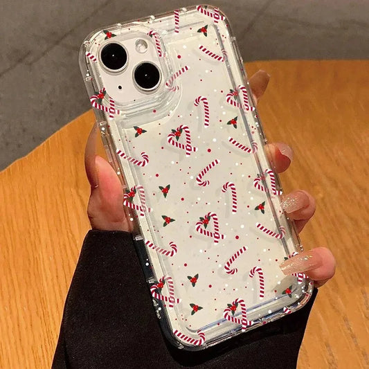 Winter Christmas  Clear Case  Shockproof Cover