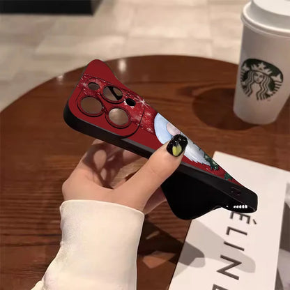 Santa Claus Elk Christmas Tree Phone Case