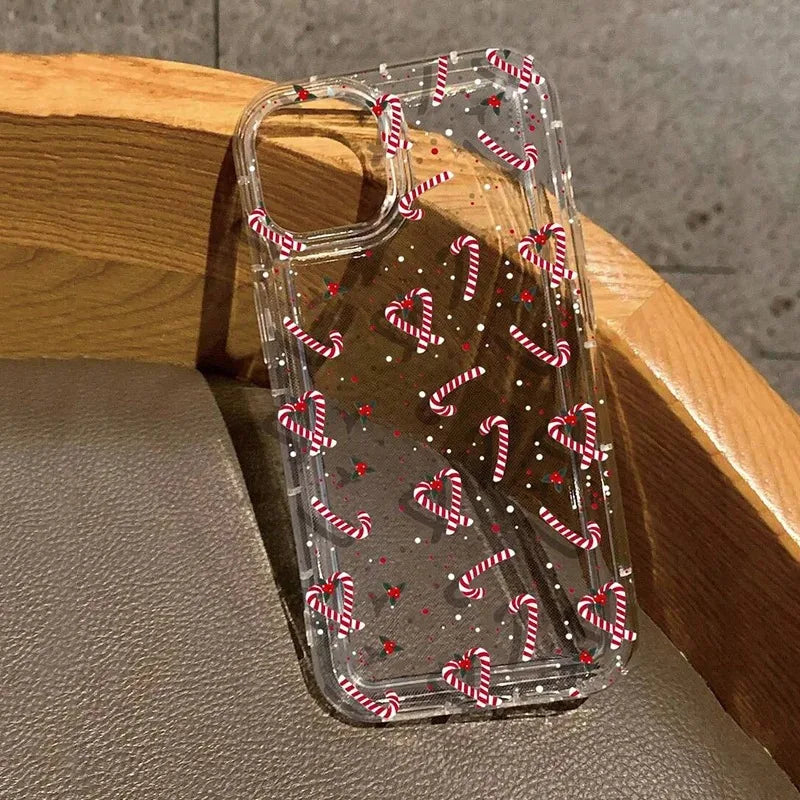 Winter Christmas  Clear Case  Shockproof Cover